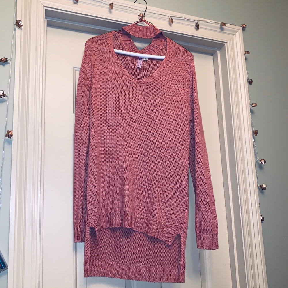 Pink Knit Sweater